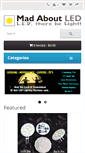 Mobile Screenshot of madaboutled.com